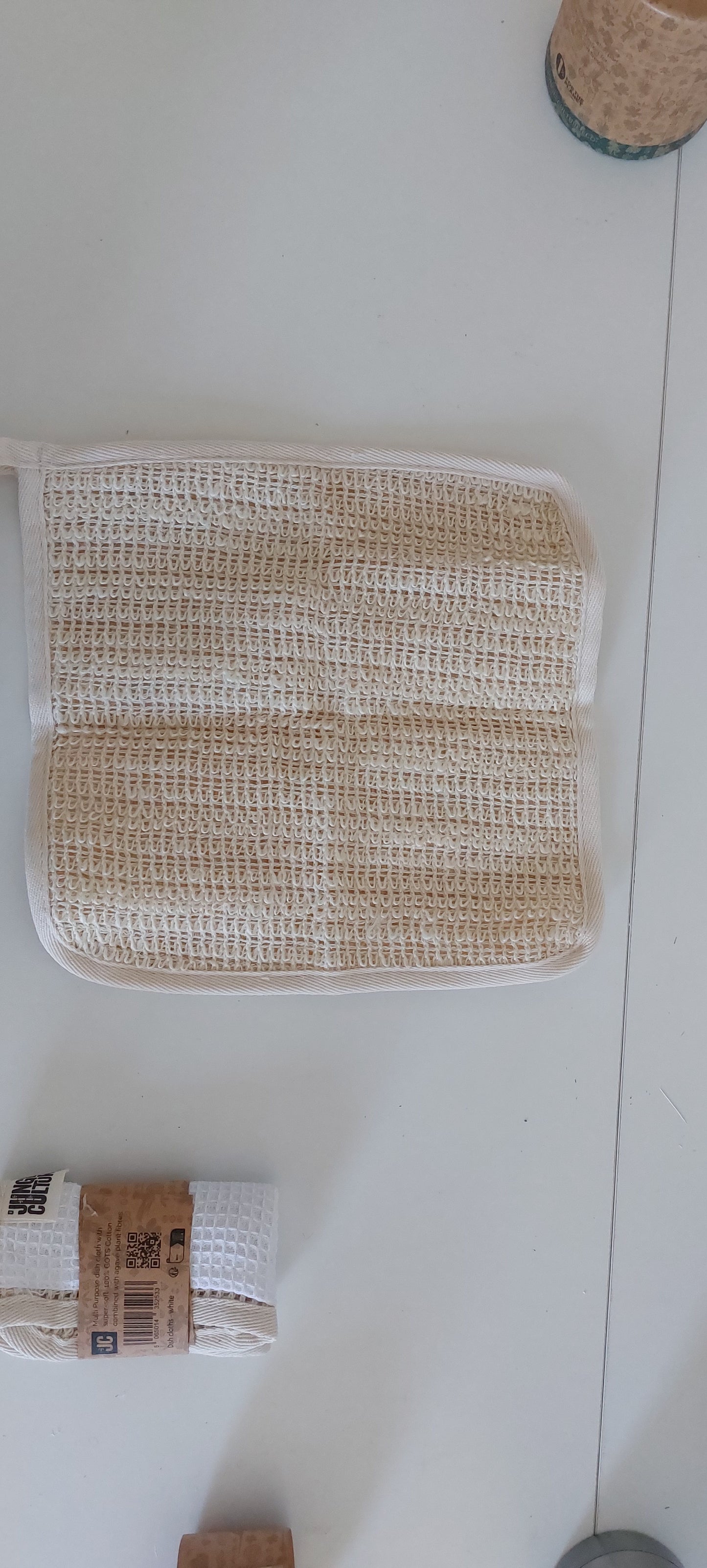 Reusable Dish Cloths - 100% Organic Sisal / Cotton Cloth