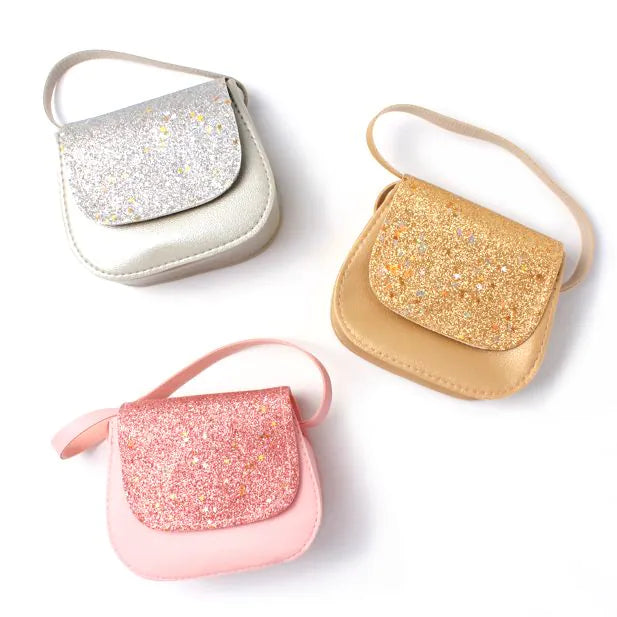 Molly and Rose Glitter and stars saddle bag 11x9x4cm