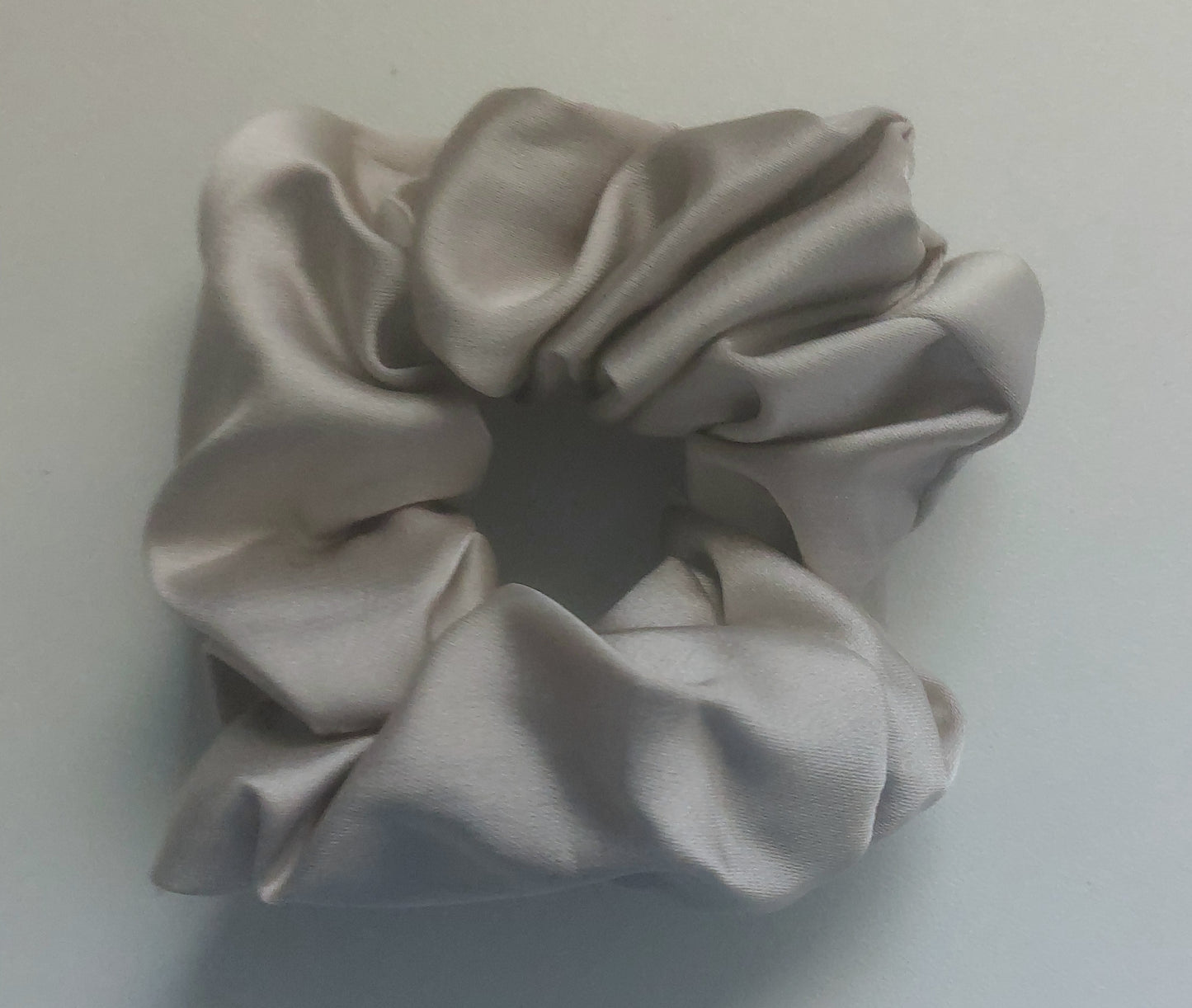 Satin Silk Hair Scrunchies for Girls & Women – Handmade Soft Elastic Hair Ties