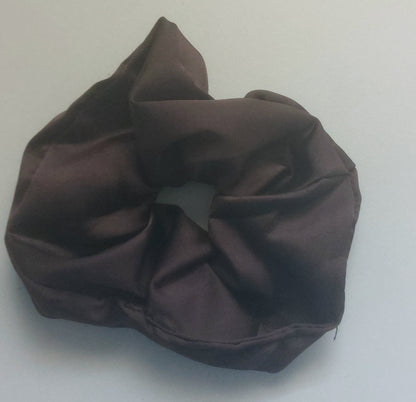 Satin Silk Hair Scrunchies for Girls & Women – Handmade Soft Elastic Hair Ties