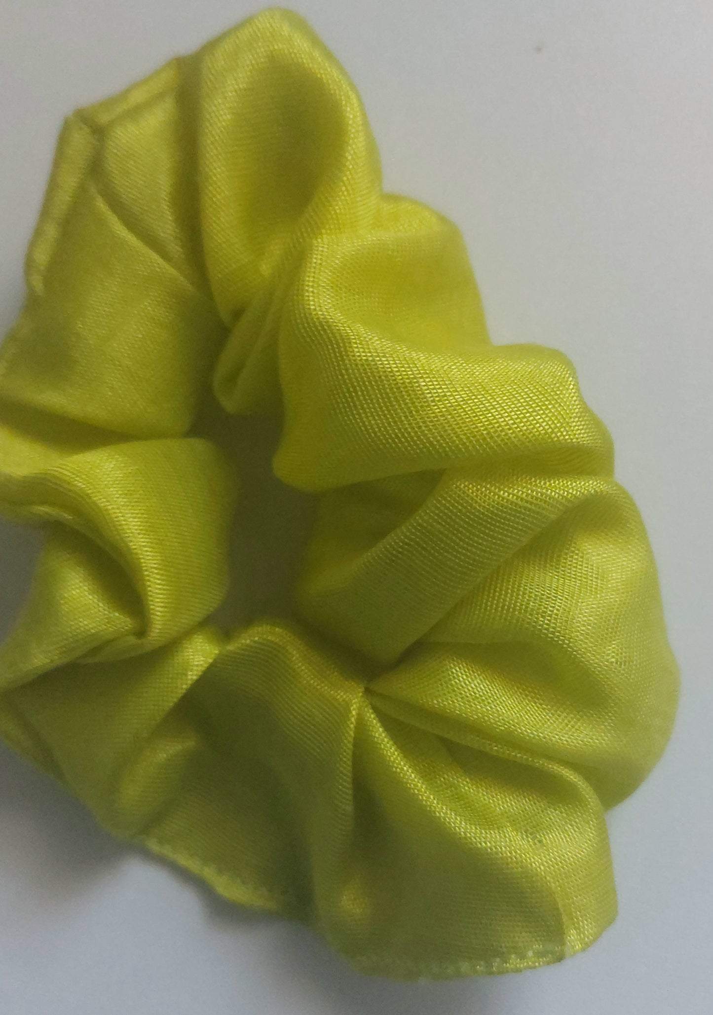 Satin Silk Hair Scrunchies for Girls & Women – Handmade Soft Elastic Hair Ties