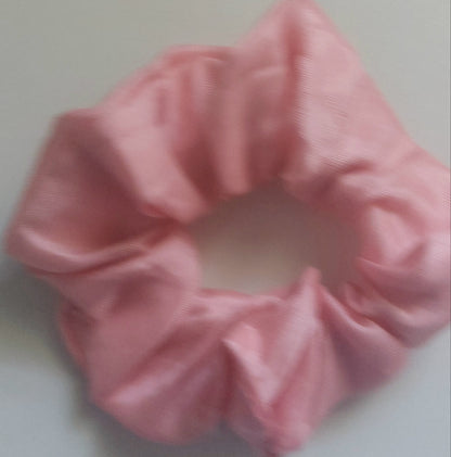 Satin Silk Hair Scrunchies for Girls & Women – Handmade Soft Elastic Hair Ties