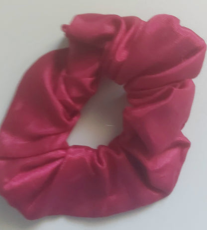 Satin Silk Hair Scrunchies for Girls & Women – Handmade Soft Elastic Hair Ties