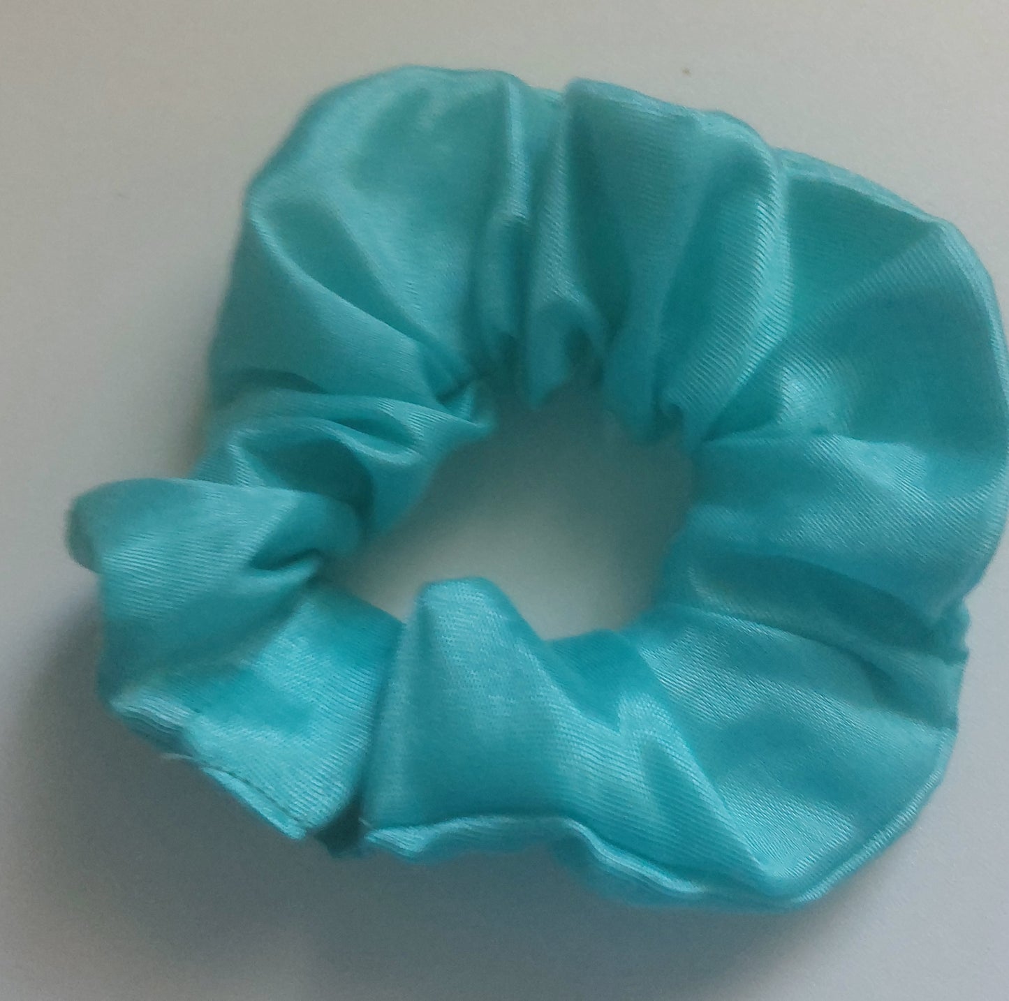 Satin Silk Hair Scrunchies for Girls & Women – Handmade Soft Elastic Hair Ties