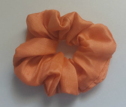 Satin Silk Hair Scrunchies for Girls & Women – Handmade Soft Elastic Hair Ties