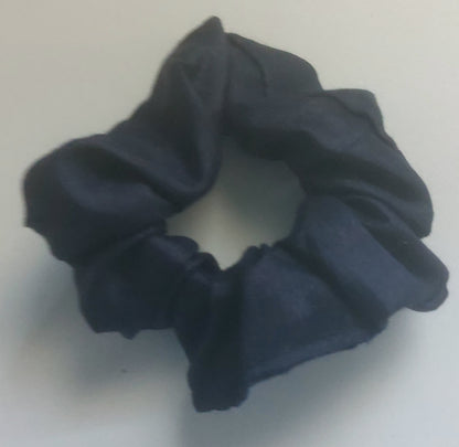 Satin Silk Hair Scrunchies for Girls & Women – Handmade Soft Elastic Hair Ties