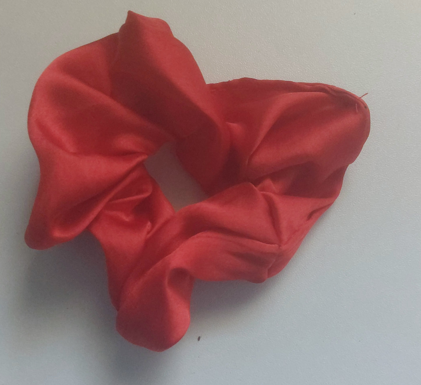 Satin Silk Hair Scrunchies for Girls & Women – Handmade Soft Elastic Hair Ties