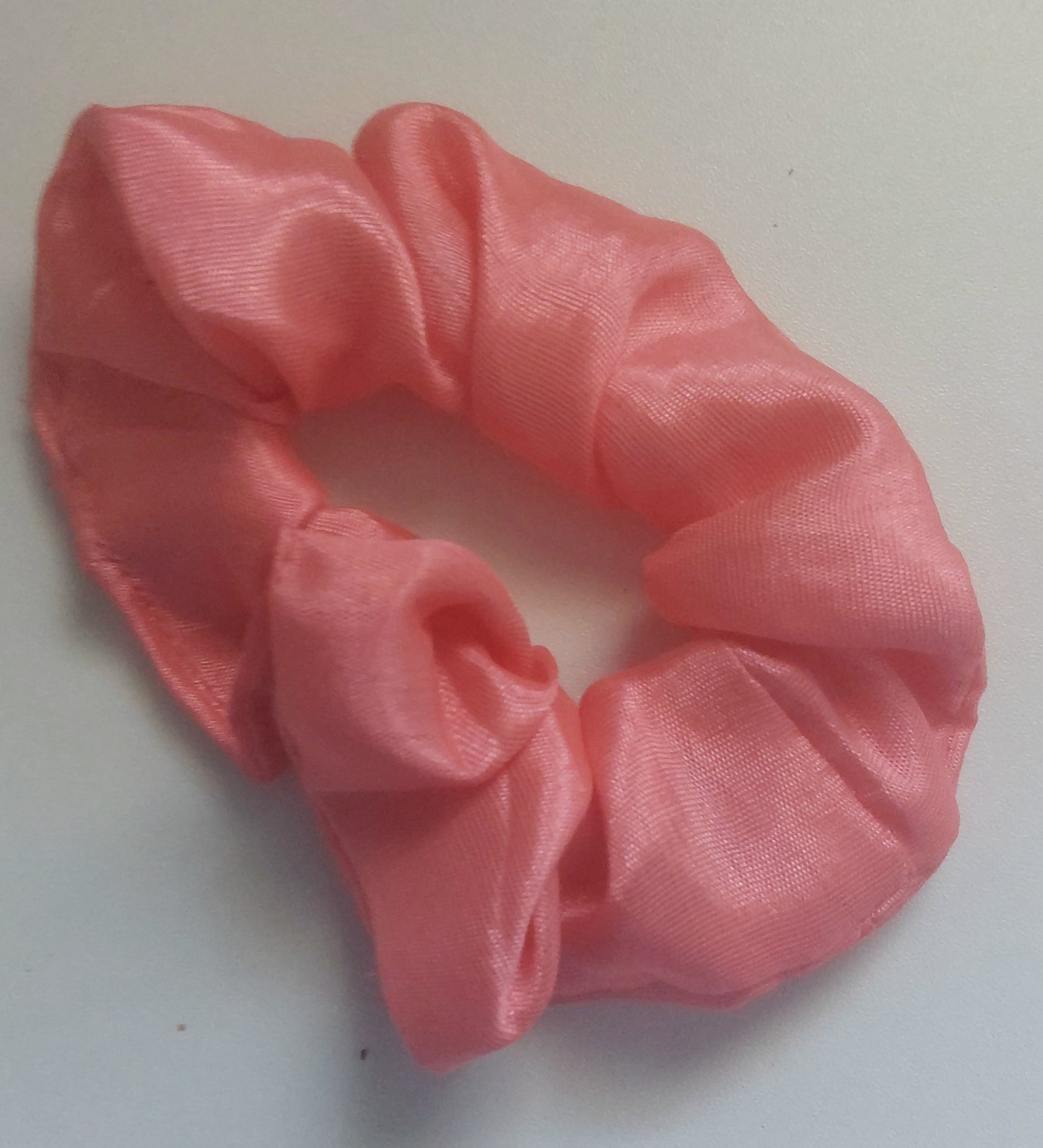 Satin Silk Hair Scrunchies for Girls & Women – Handmade Soft Elastic Hair Ties