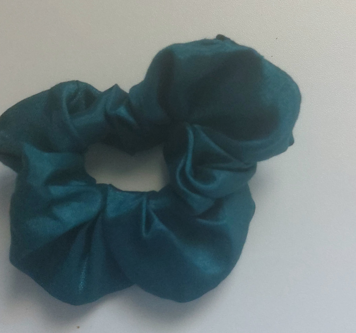 Satin Silk Hair Scrunchies for Girls & Women – Handmade Soft Elastic Hair Ties