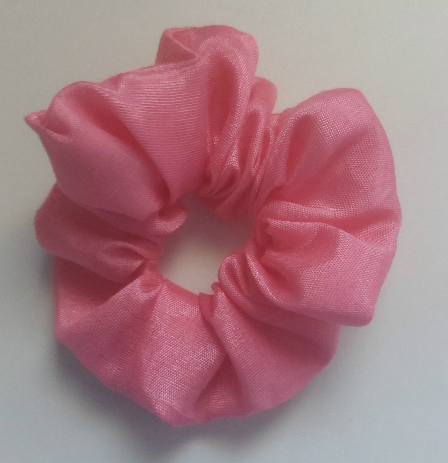 Satin Silk Hair Scrunchies for Girls & Women – Handmade Soft Elastic Hair Ties