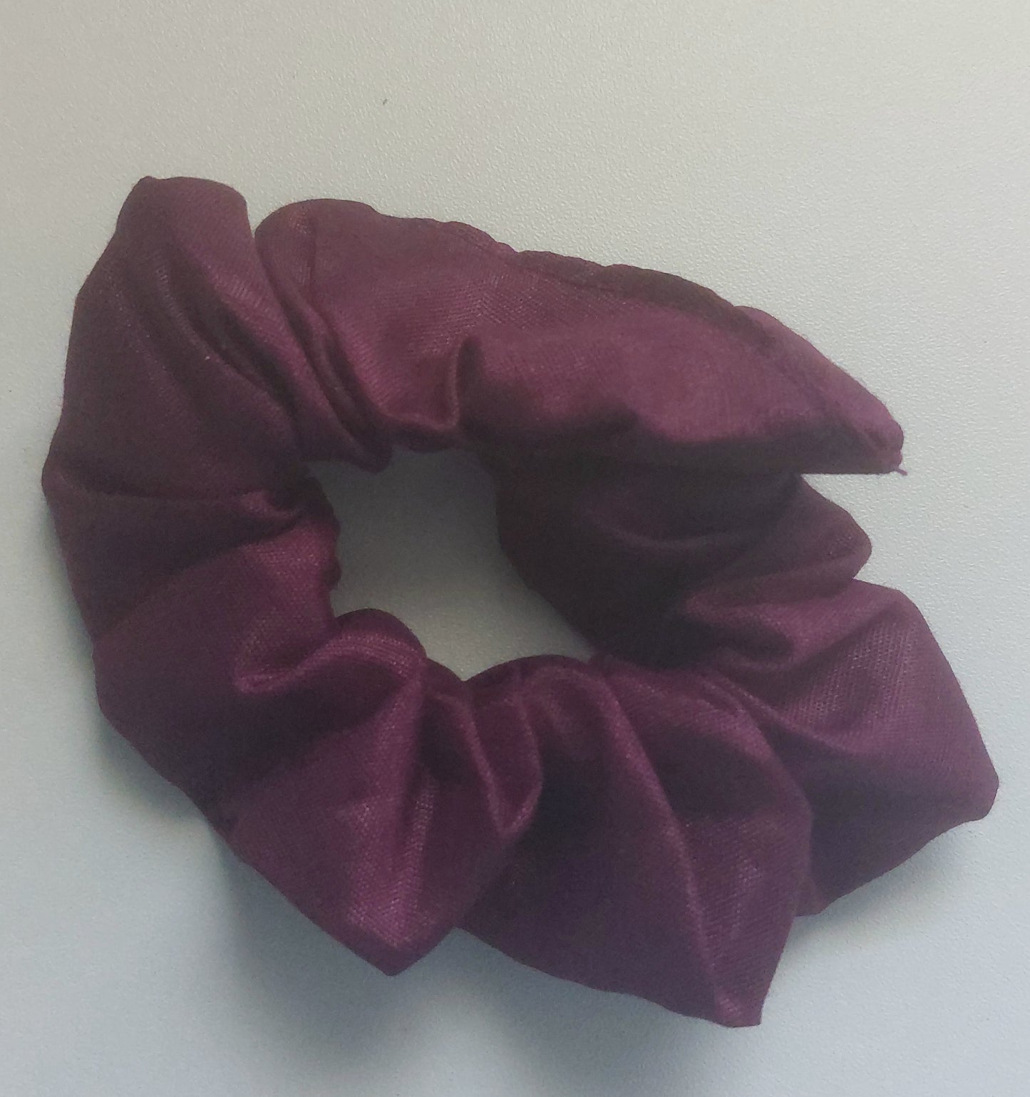 Satin Silk Hair Scrunchies for Girls & Women – Handmade Soft Elastic Hair Ties