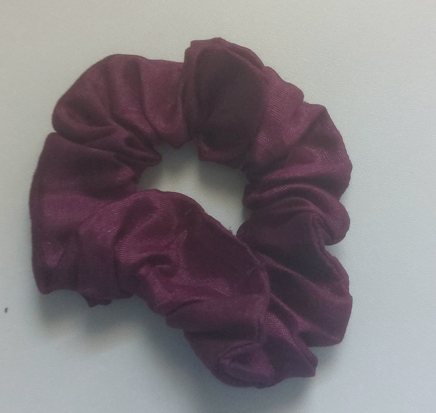 Satin Silk Hair Scrunchies for Girls & Women – Handmade Soft Elastic Hair Ties