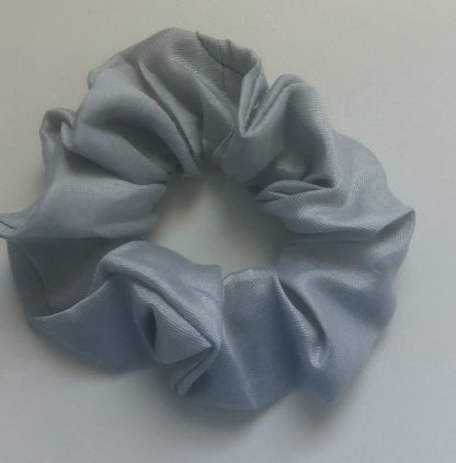 Satin Silk Hair Scrunchies for Girls & Women – Handmade Soft Elastic Hair Ties