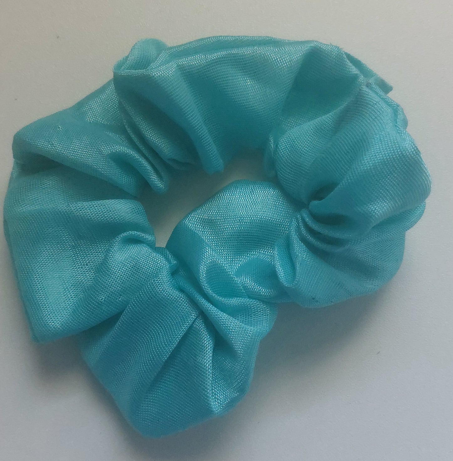 Satin Silk Hair Scrunchies for Girls & Women – Handmade Soft Elastic Hair Ties