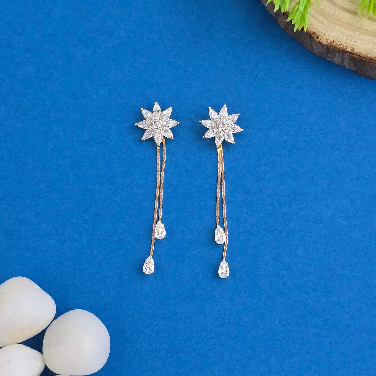 Western Long Earring – Trendy Anti‑Tarnish Fashion Jewellery