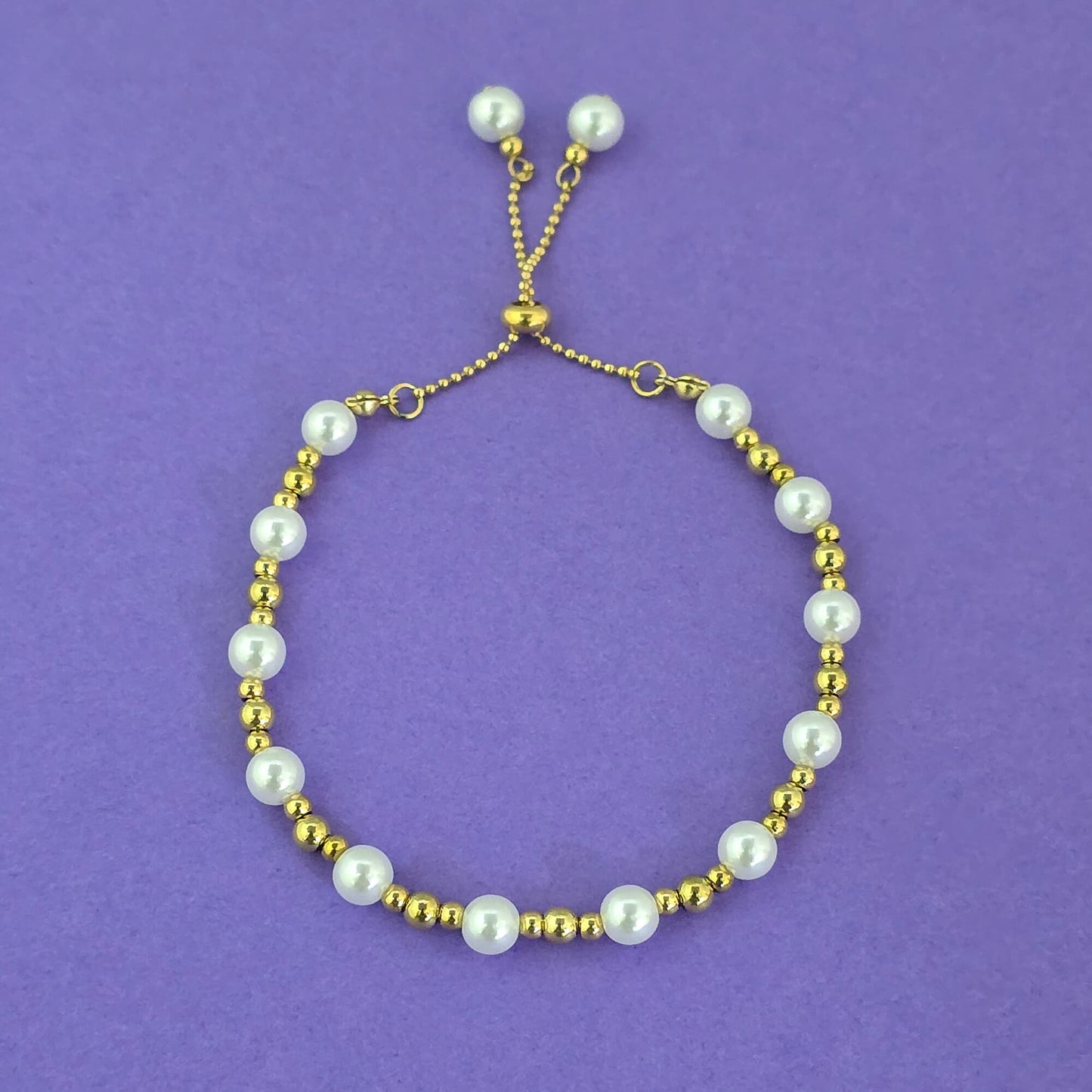 Western Pearl Bracelet – Elegant Anti‑Tarnish Fashion Jewellery