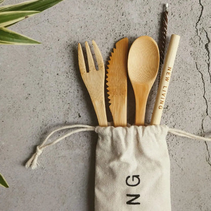 Bamboo Cutlery Set