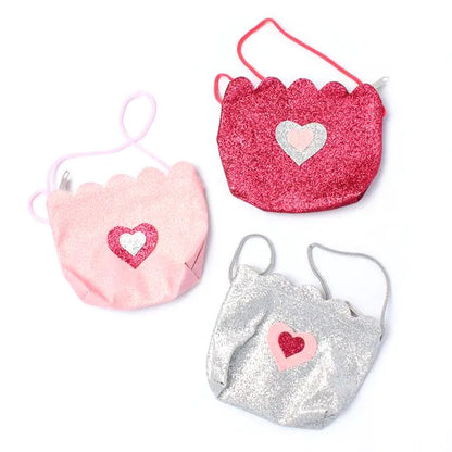Molly and Rose Glitter bag with long cord