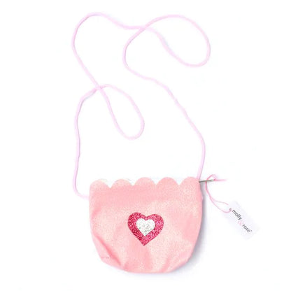Molly and Rose Glitter bag with long cord