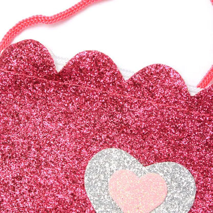 Molly and Rose Glitter bag with long cord
