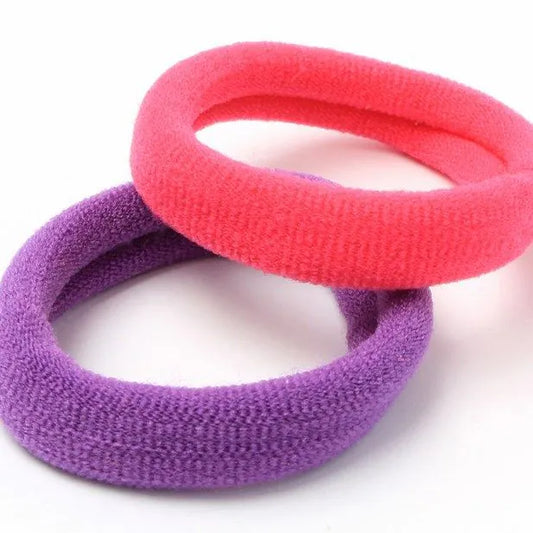 Molly and Rose Jersey elastics - Brights - Card of 6 - 8mm thick