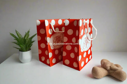Paper Tambulam Bag – Elegant Return Gifts for All Occasions - Pack of 10
