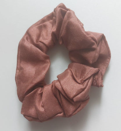 Satin Silk Hair Scrunchies for Girls & Women – Handmade Soft Elastic Hair Ties
