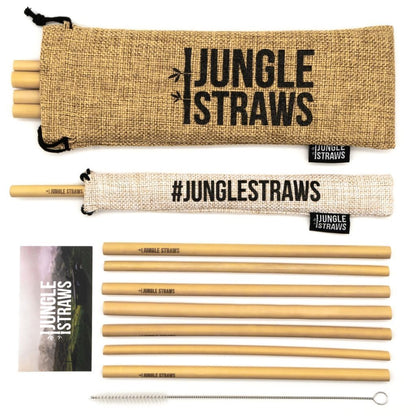 Bamboo Drinking Straws - Reusable Straw