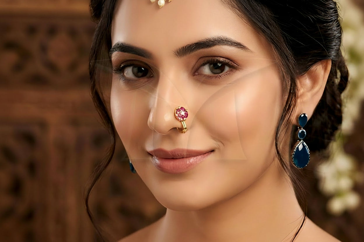 Traditional Nath Elegant Daily Wear Nose Ring