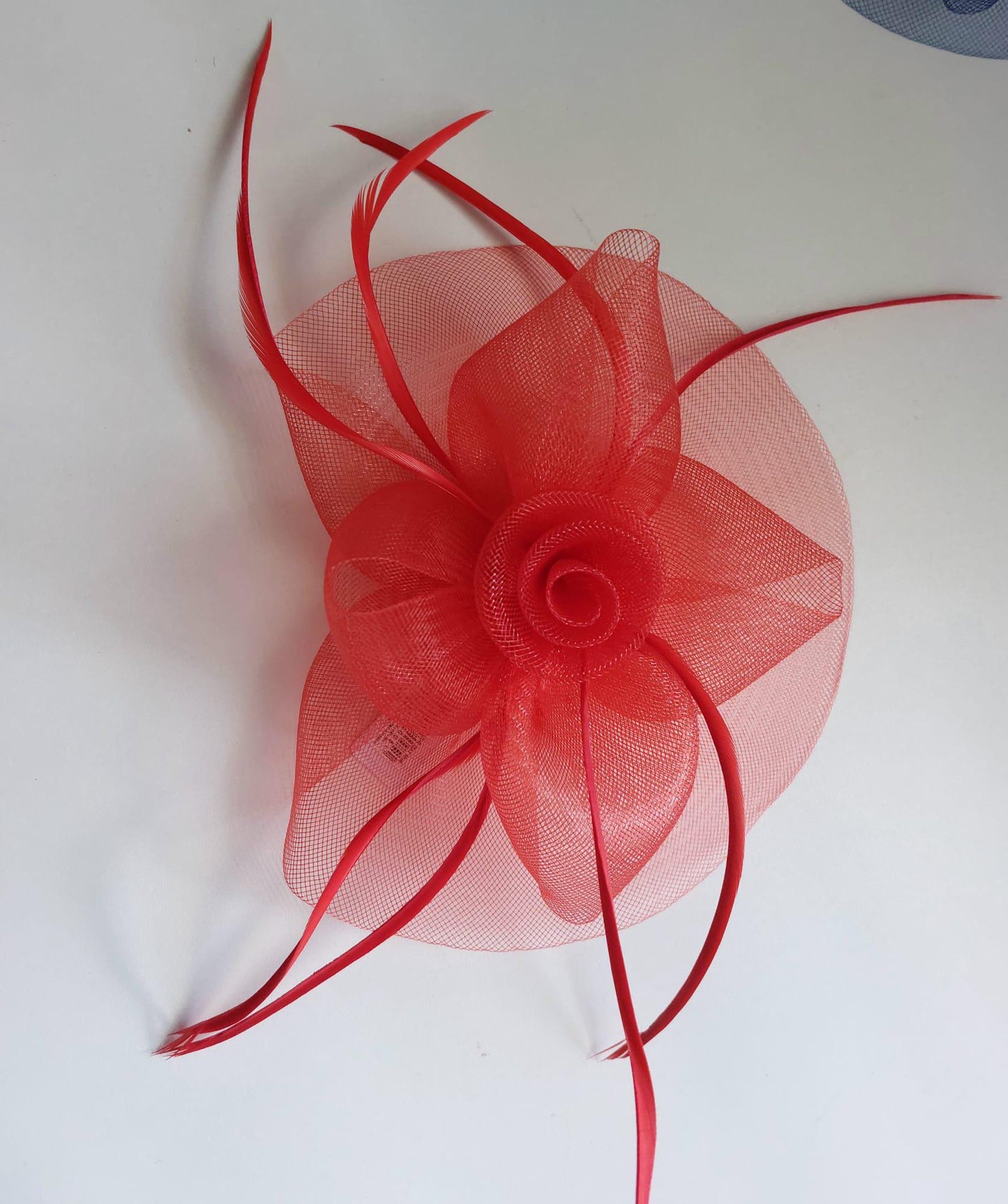 Molly and Rose Style Josie. mesh fascinator on a clip and brooch pin