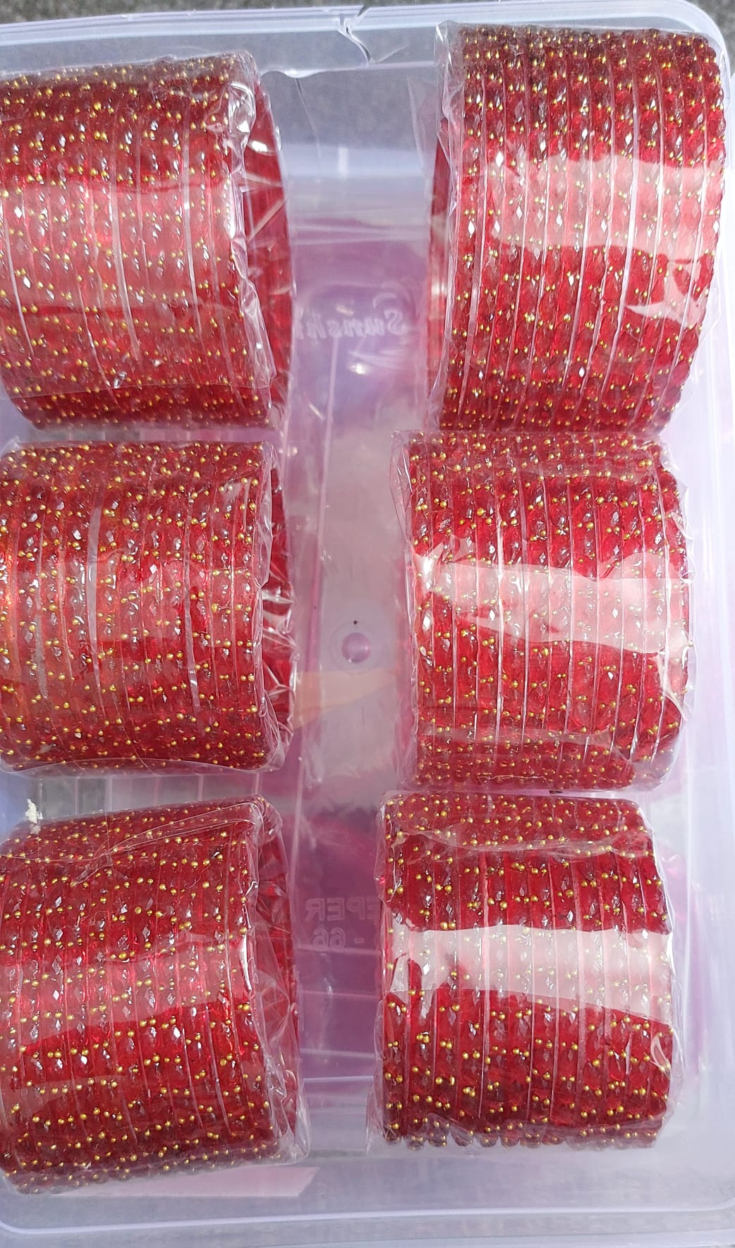 Indian Raindrop Glass Bangles(12 pieces)